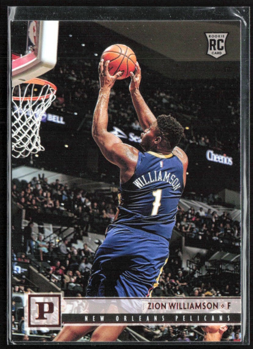 Zion Williamson 2019 Panini Chronicles RC #120 New Orleans Pelicans