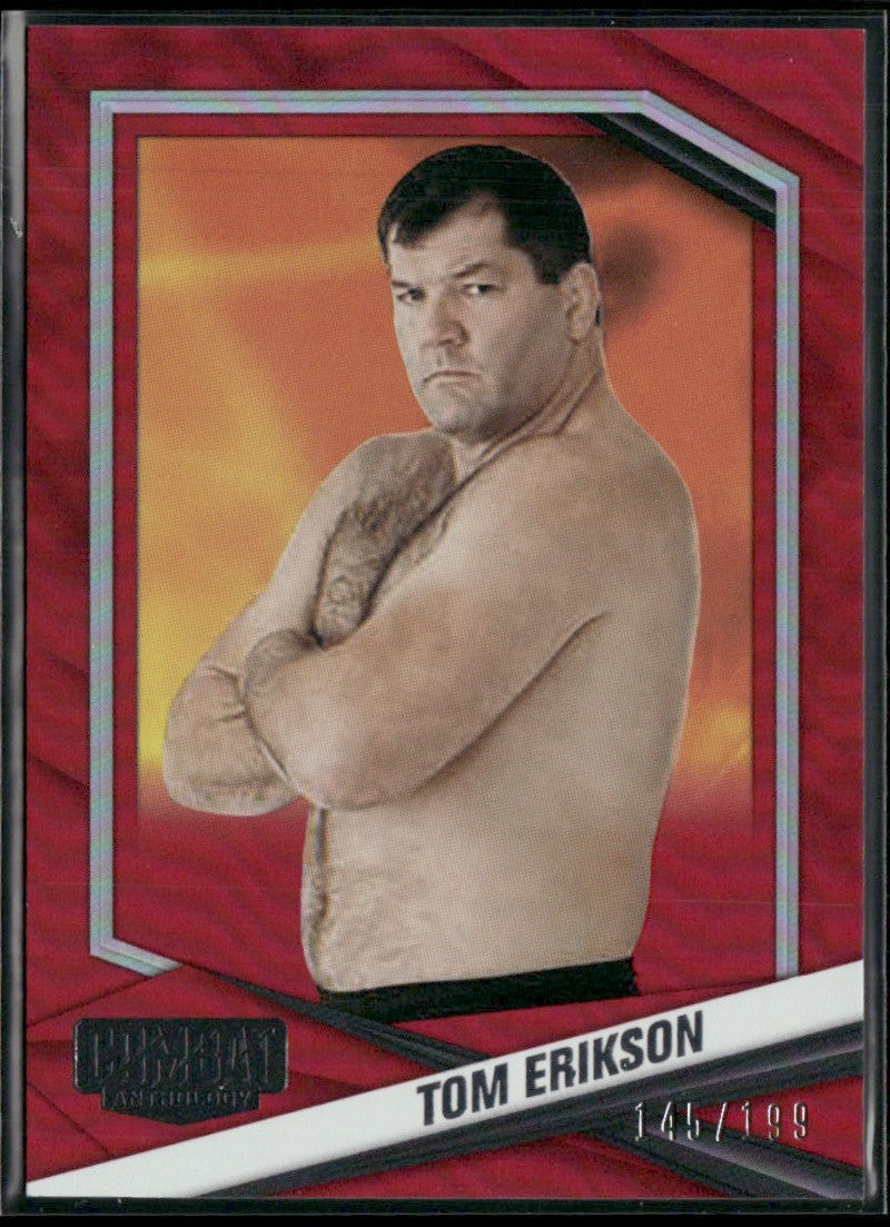 Tom Erikson 2025 Panini Combat Anthology Red /199 #100
