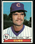 Mike Vail 1979 Topps #663 Chicago Cubs