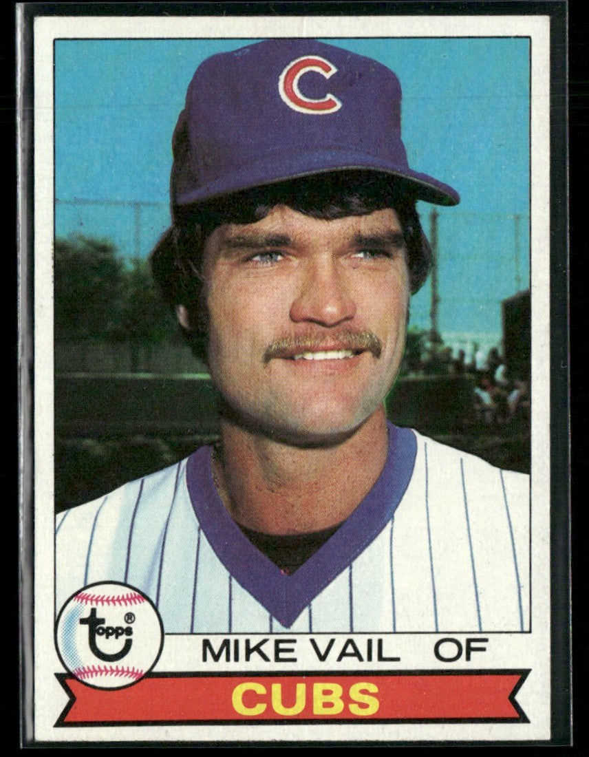 Mike Vail 1979 Topps #663 Chicago Cubs