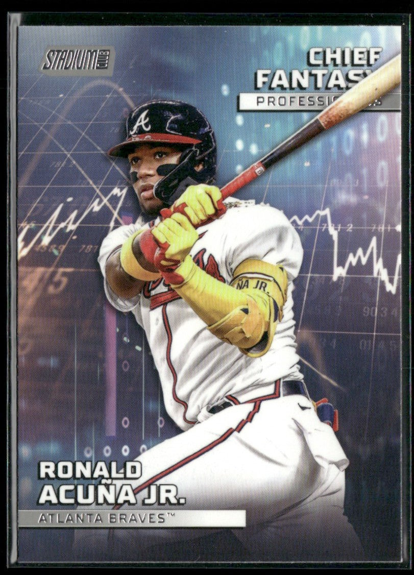 Ronald Acuna Jr. 2023 Topps Stadium Club Chief Fantasy Professionals #CFPRO-6