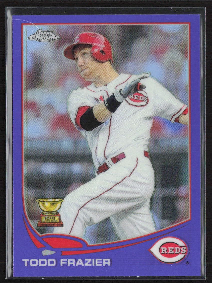 Todd Frazier 2013 Topps Chrome Purple Refractor #123 Cincinnati Reds