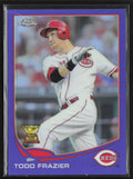 Todd Frazier 2013 Topps Chrome Purple Refractor #123 Cincinnati Reds