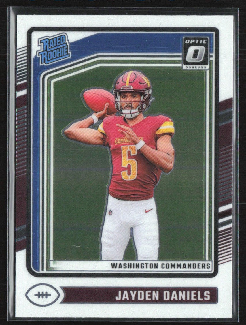 Jayden Daniels 2024 Donruss Optic RC #248 Washington Commanders