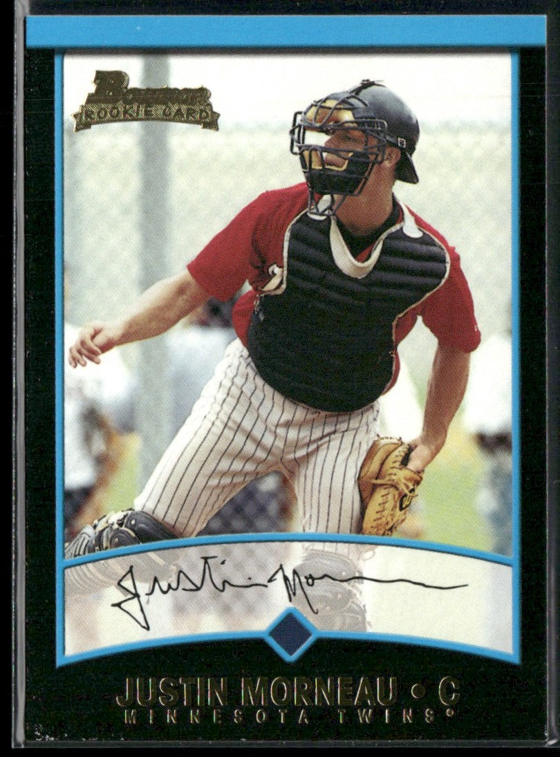 Justin Morneau 2001 Bowman RC #361 Minnesota Twins