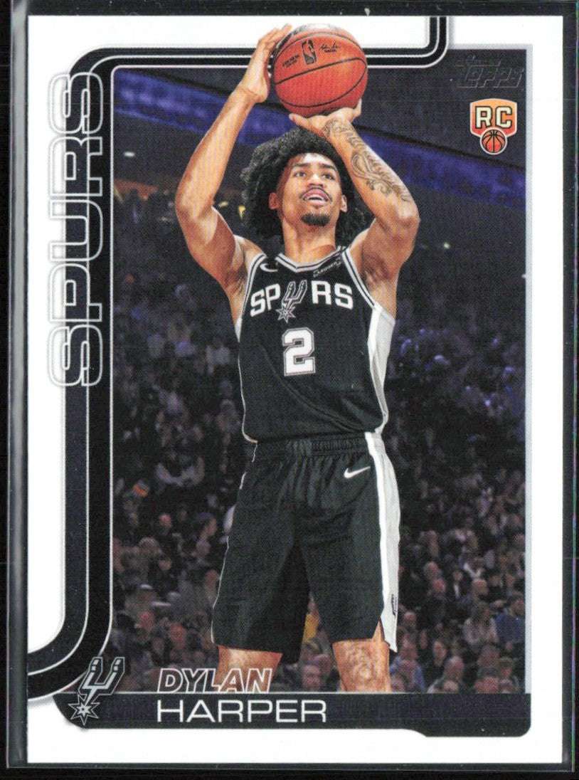Dylan Harper 2025 Topps RC #202 San Antonio Spurs