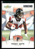 Roddy White 2008 Score Scorecard /649 #12 Atlanta Falcons