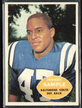 Johnny Sample 1960 Topps RC #9 Baltimore Colts