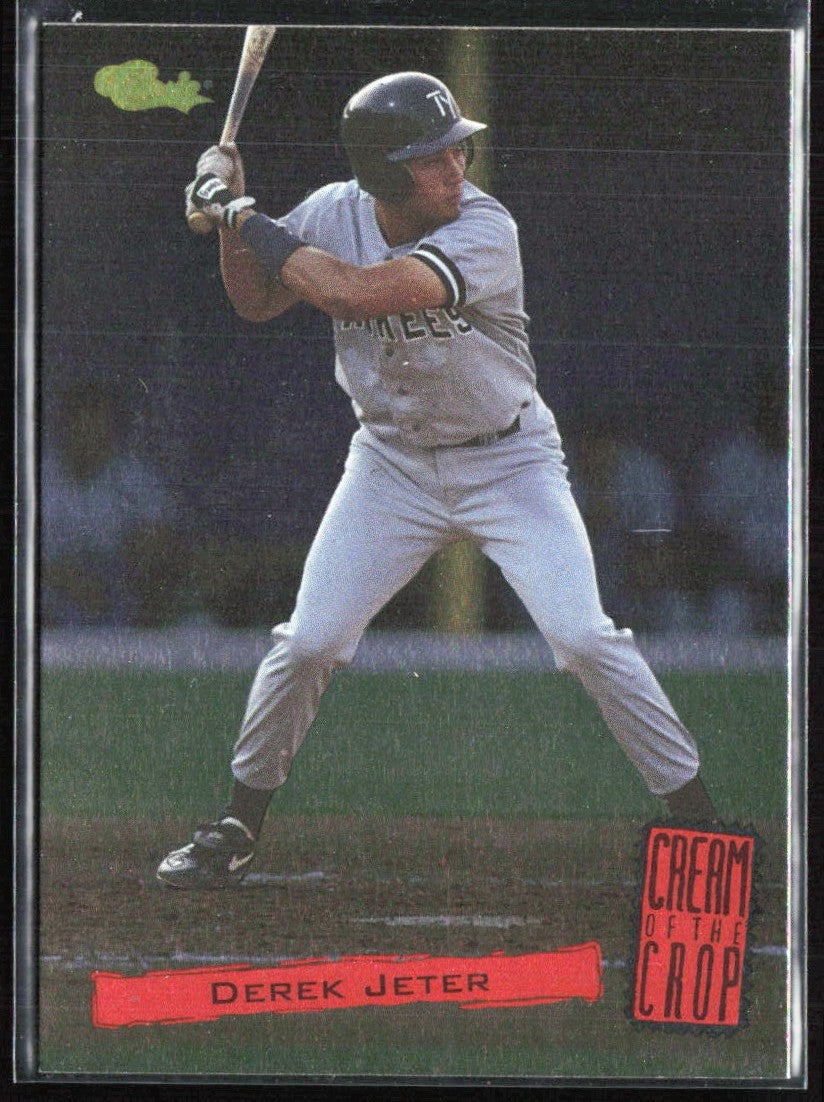 Derek Jeter 1994 Classic Cream of the Crop #C17 Tampa Yankees