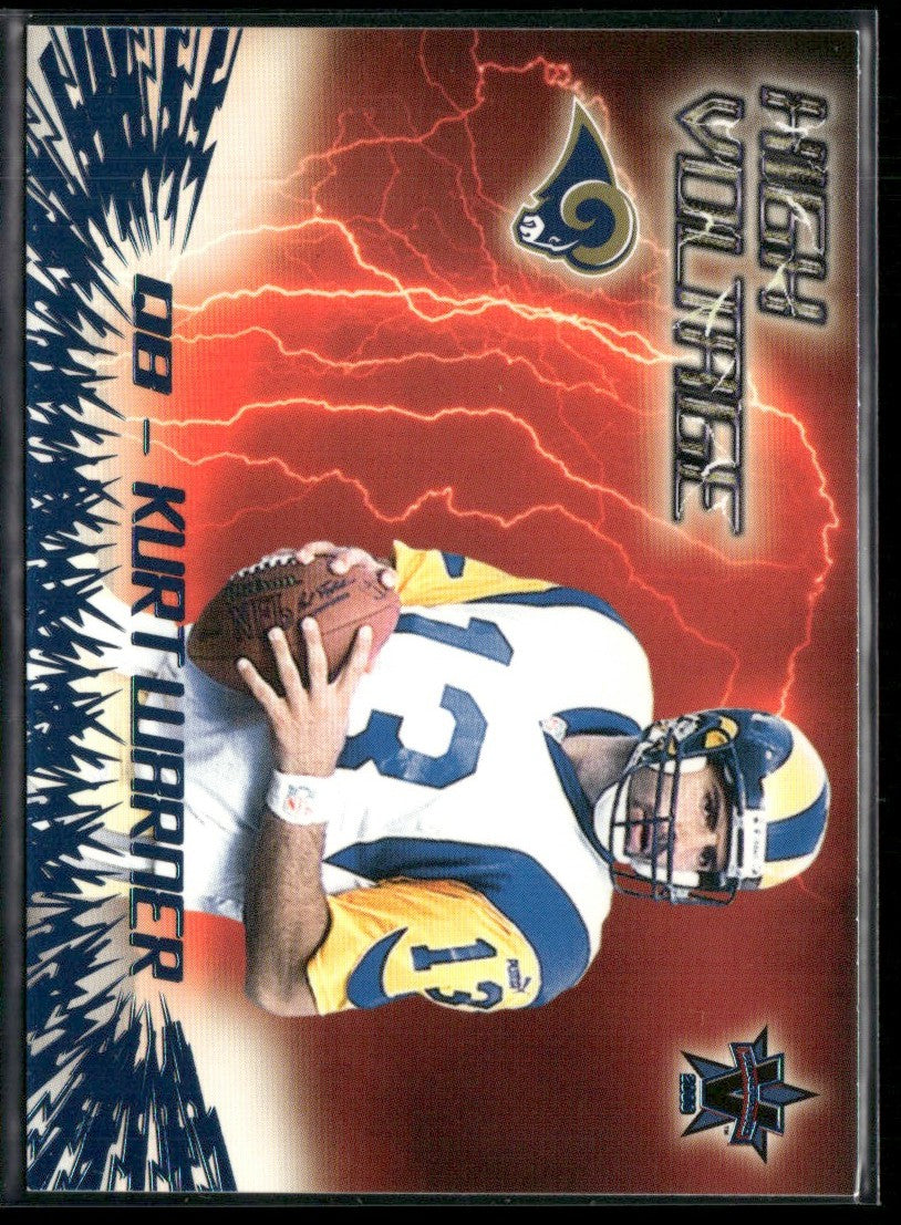 Kurt Warner 2000 Pacific Vanguard High Voltage #29 St. Louis Rams