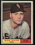 Bob Shaw 1961 Topps #352 Chicago White Sox