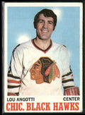 Lou Angotti 1970 Topps #12 Chicago Blackhawks