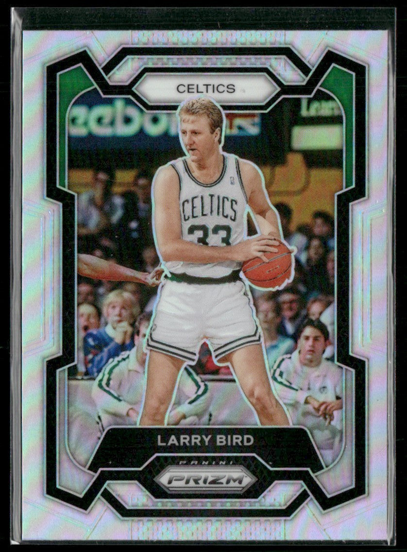 Larry Bird 2023 Panini Prizm Silver #189 Boston Celtics