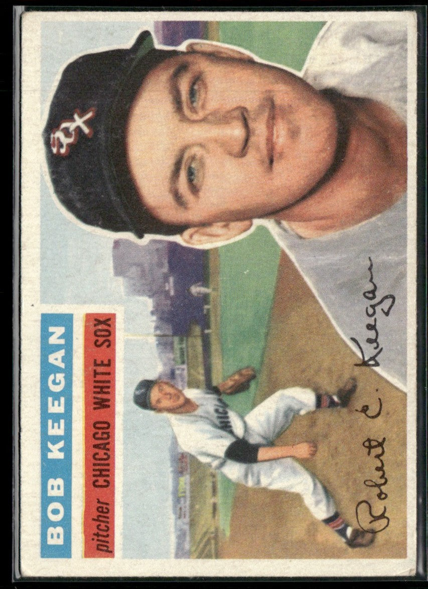 Bob Keegan 1956 Topps #54 Chicago White Sox