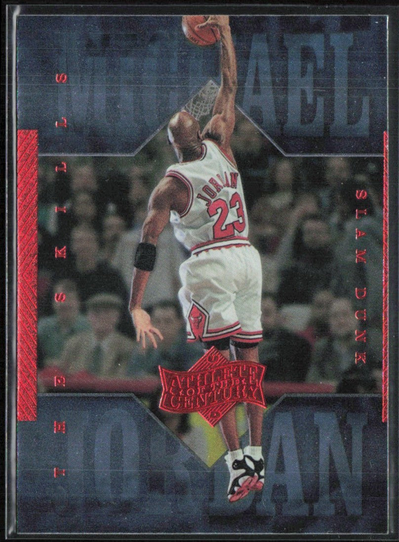 Michael Jordan 1999 Upper Deck Athlete of the Century #85 Chicago Bulls