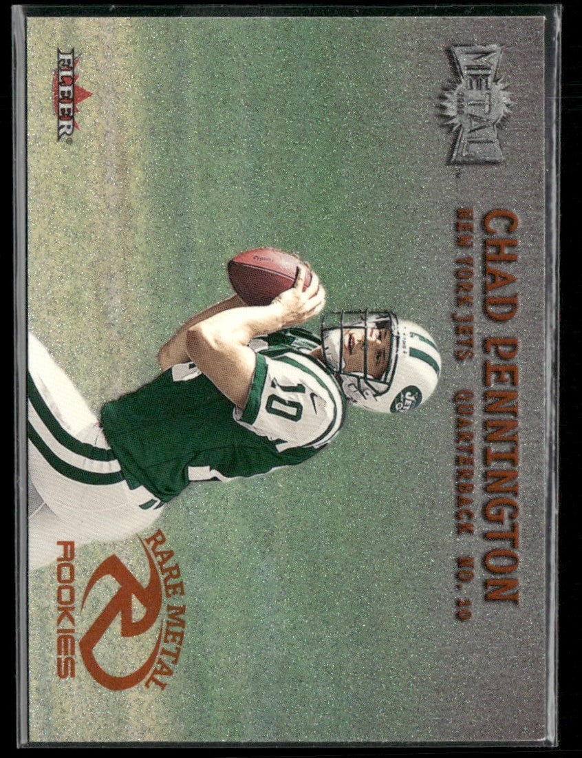 Chad Pennington 2000 Fleer Rare Metal Rookies RC #277 New York Jets