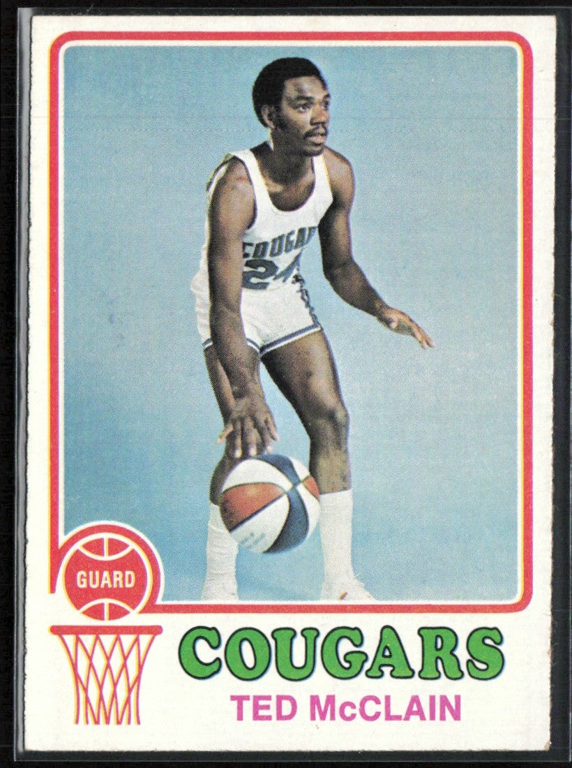 Ted McClain 1973 Topps #247 Carolina Cougars