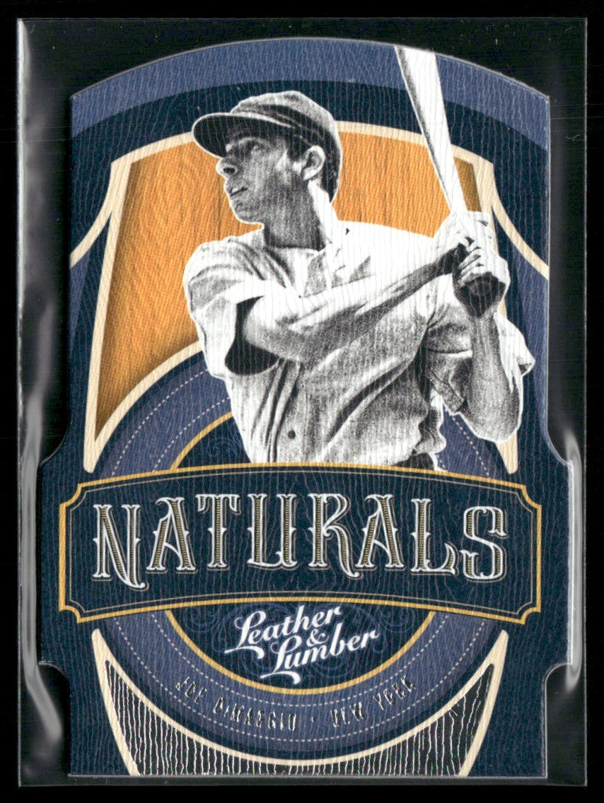 Joe DiMaggio 2019 Panini Leather & Lumber Naturals #N-14 New York Yankees