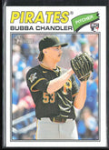 Bubba Chandler 2026 Topps Heritage RC #265 Pittsburgh Pirates