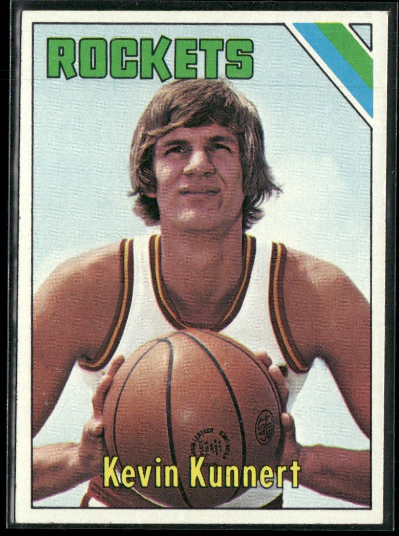 Kevin Kunnert 1975 Topps RC #145 Houston Rockets