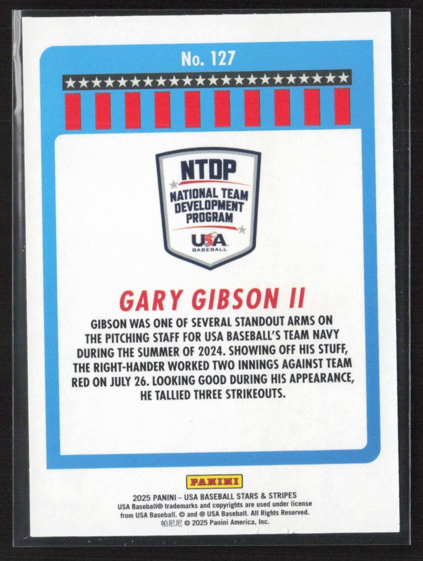 Gary Gibson II 2025 Panini Stars & Stripes #127 USA