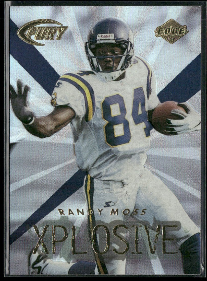 Randy Moss 1999 Collector's Edge Fury Xplosive #13 Minnesota Vikings