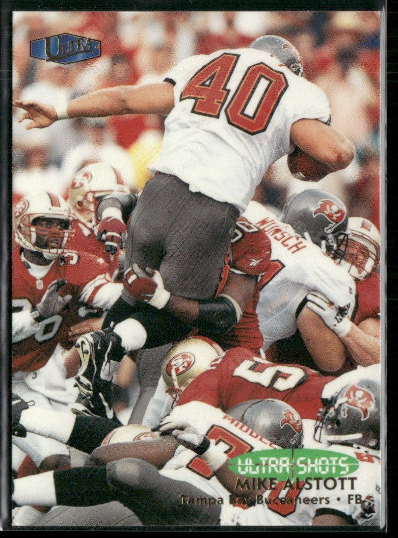 Mike Alstott 1998 Fleer Ultra Shots #40 Tampa Bay Buccaneers