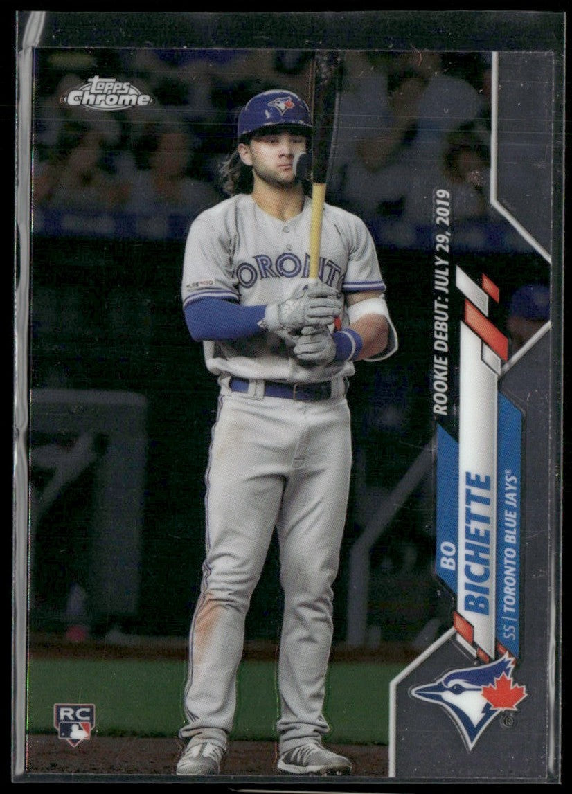 Bo Bichette 2020 Topps Chrome Update RC #U-51 Toronto Blue Jays
