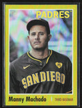 Manny Machado 2024 Topps Archives 1970 Topps Yellow Foilboard #102