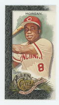 Joe Morgan 2022 Topps Allen & Ginter Mini Black #140 Cincinnati Reds