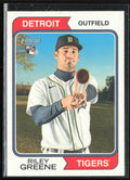 Riley Greene 2023 Topps Heritage RC #48 Detroit Tigers