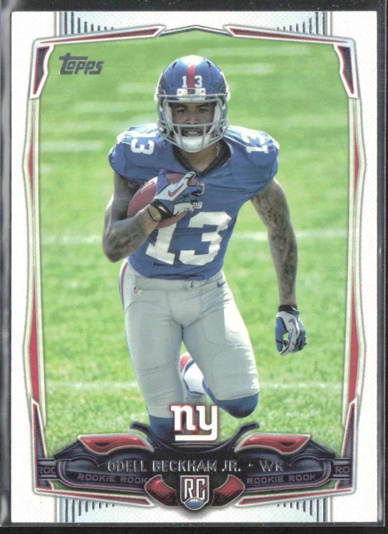 Odell Beckham Jr. 2014 Topps RC #355 New York Giants