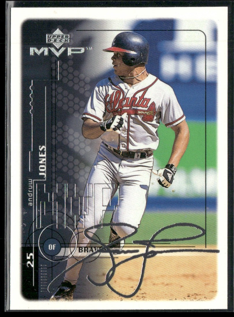 Andruw Jones 1999 Upper Deck MVP Silver Script #16 Atlanta Braves