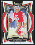 Joe Montana 2024 Panini Select Concourse Silver Prizm Die-Cut #70