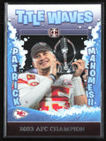 Patrick Mahomes II 2025 Panini Icon Collection Title Waves #TW-5