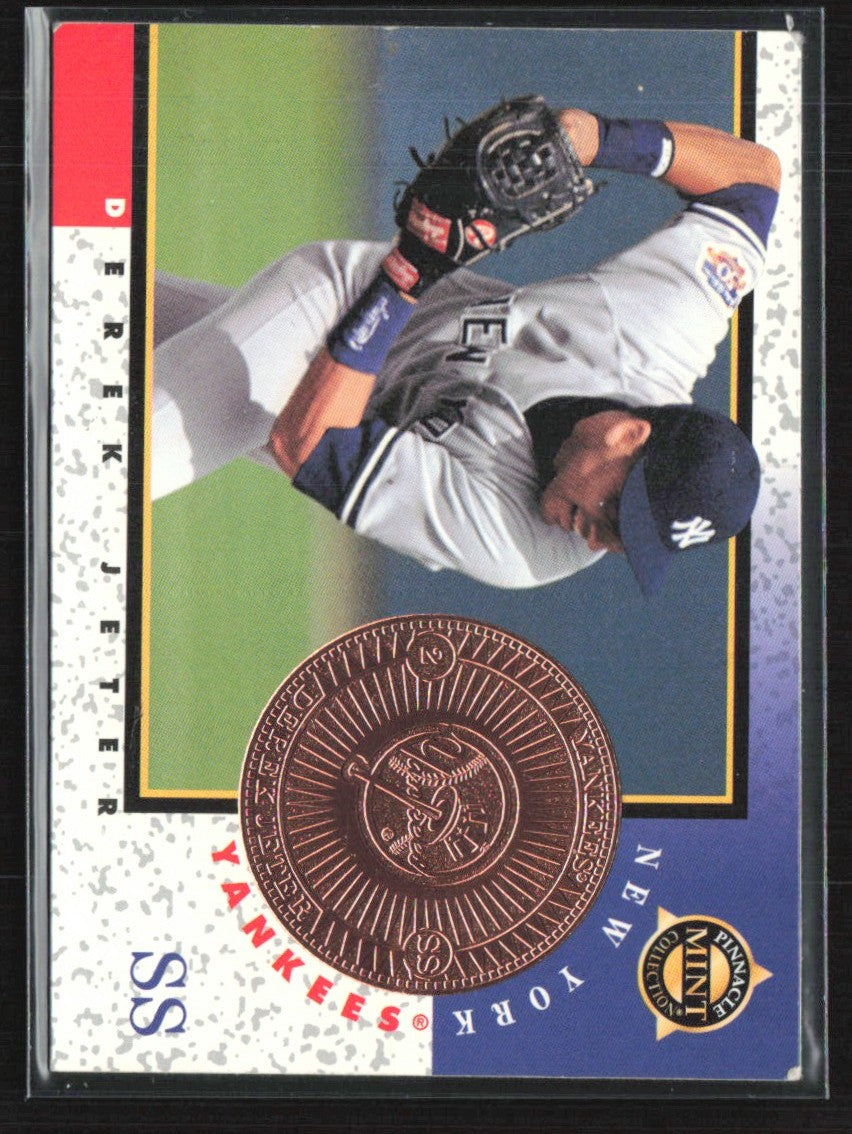 Derek Jeter 1998 Pinnacle Mint Collection Bronze #9 New York Yankees