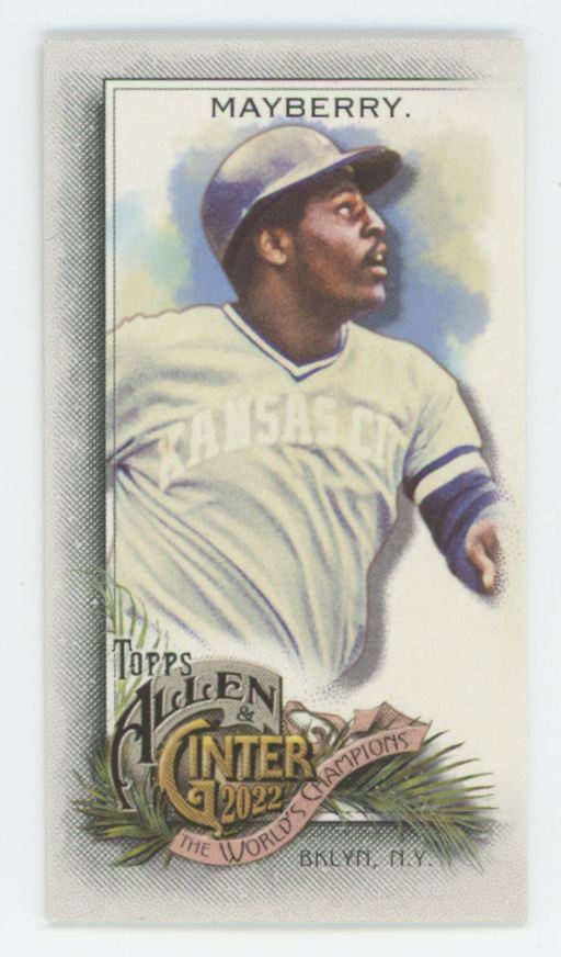 John Mayberry 2022 Topps Allen Ginter Mini #315 Kansas City Royals