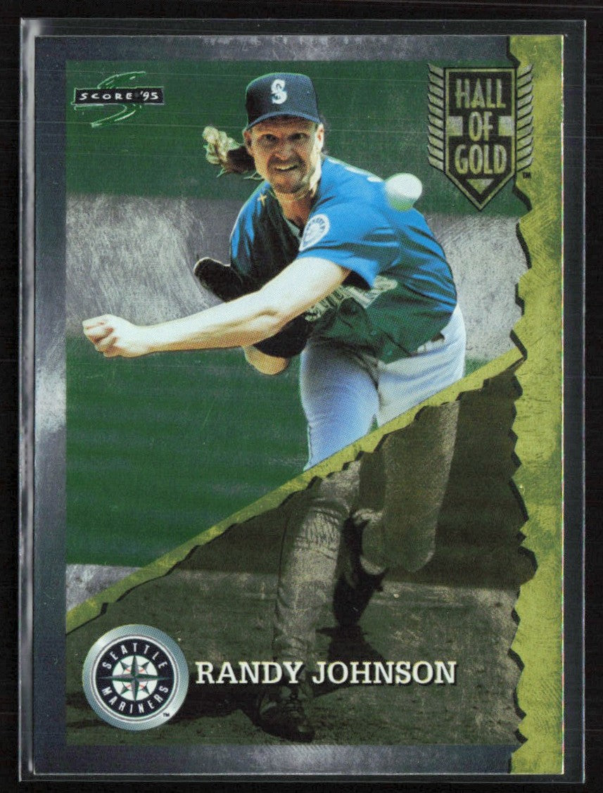 Randy Johnson 1995 Score Hall of Gold #HG7 Seattle Mariners