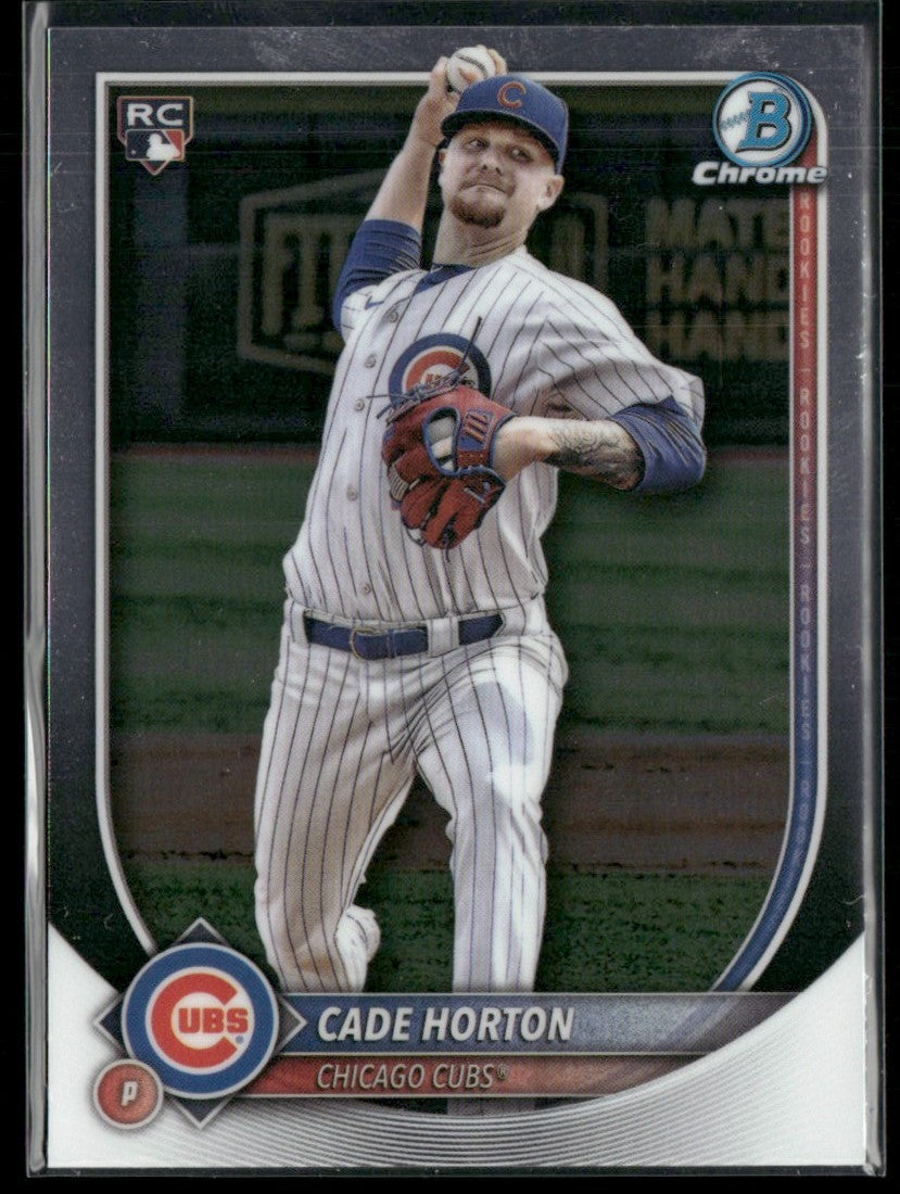 Cade Horton 2025 Bowman Chrome RC #10 Chicago Cubs