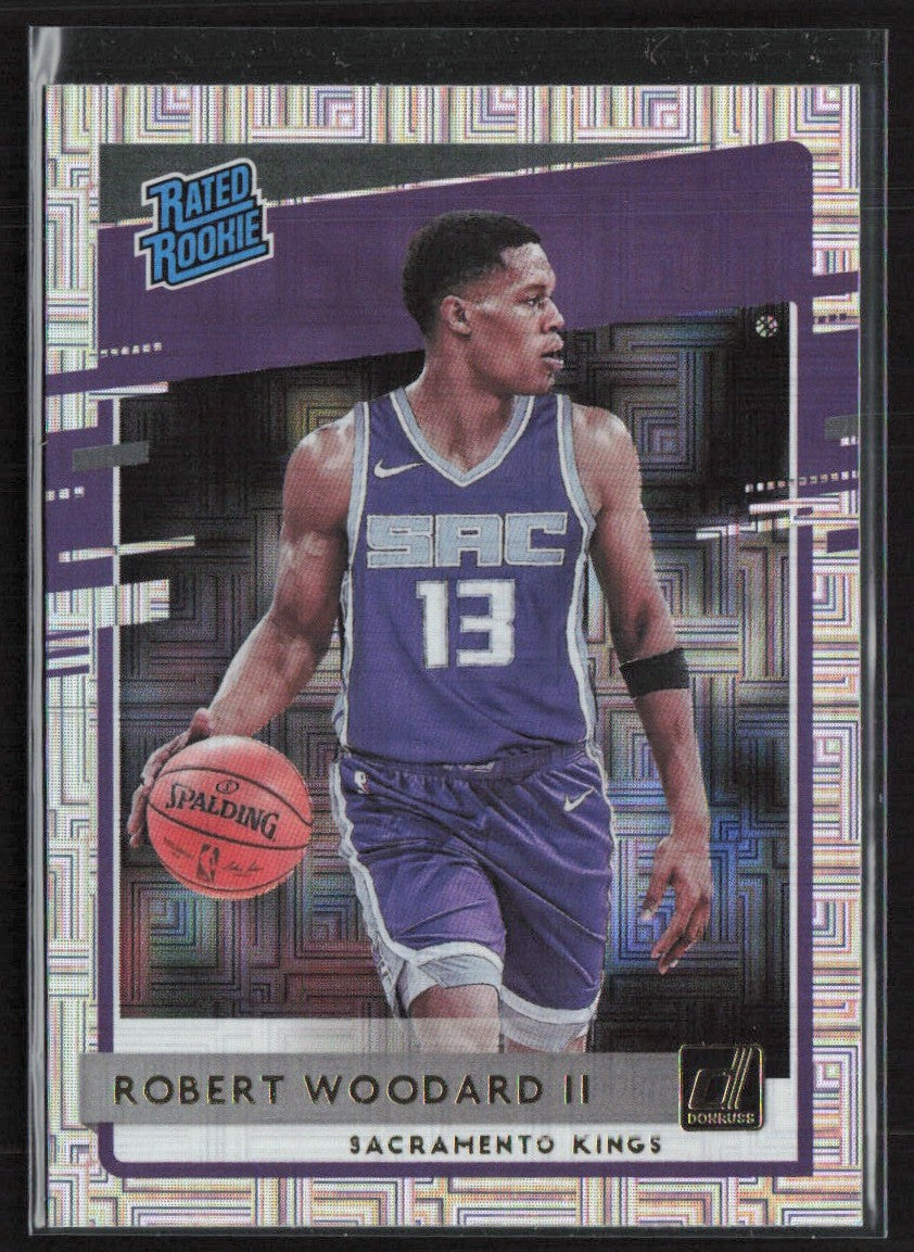 Robert Woodard II 2020 Donruss Choice RC #219 Sacramento Kings