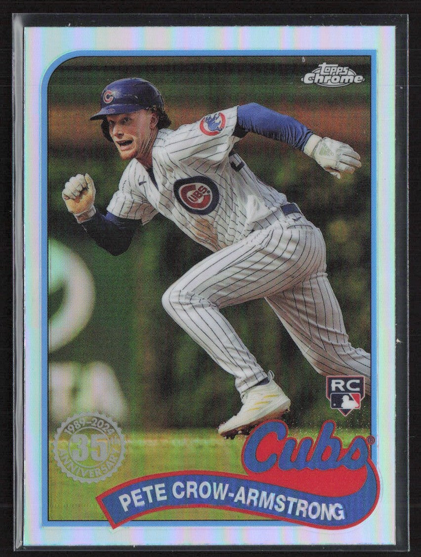 Pete Crow-Armstrong 2024 Topps Chrome 1989 RC #89CB-19 Chicago Cubs