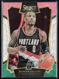 Damian Lillard 2015 Panini Select Concourse Tri-Color #52 Portland Trail Blazers