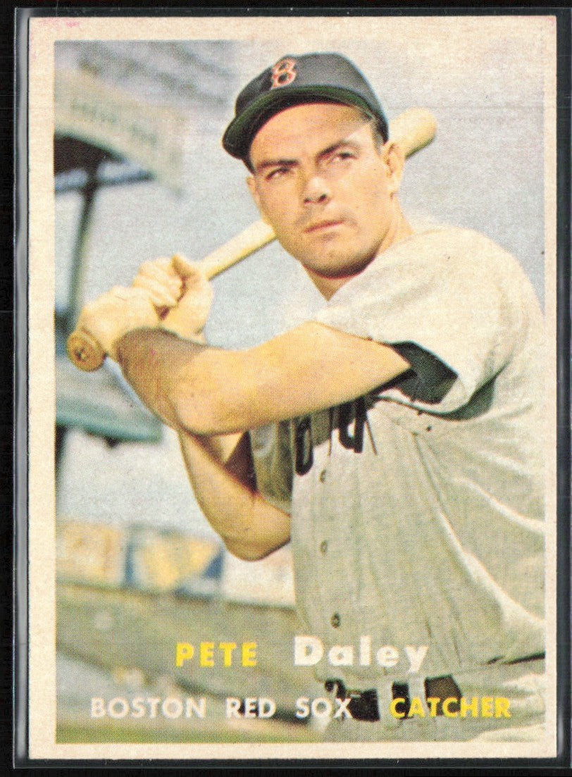 Pete Daley 1957 Topps #388 Boston Red Sox