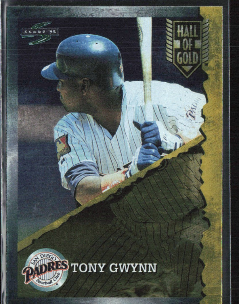 Tony Gwynn 1995 Score Hall of Gold #HG14 San Diego Padres