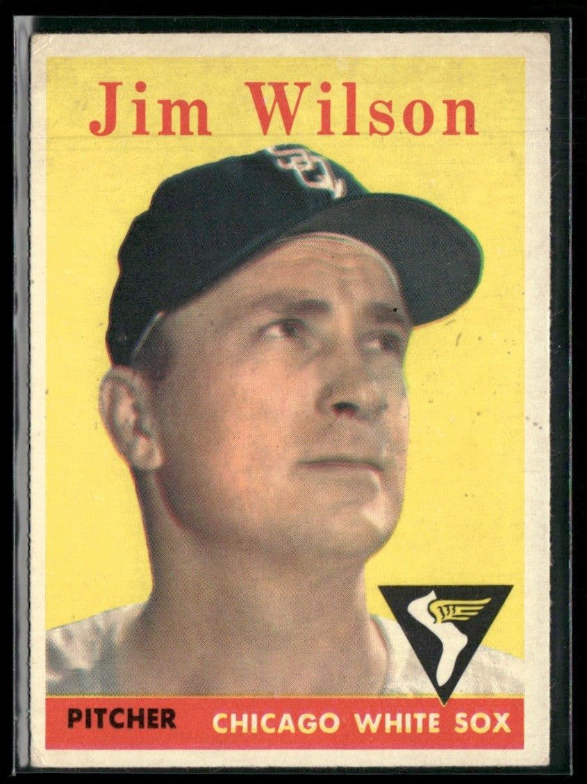 Jim Wilson 1958 Topps #163 Chicago White Sox