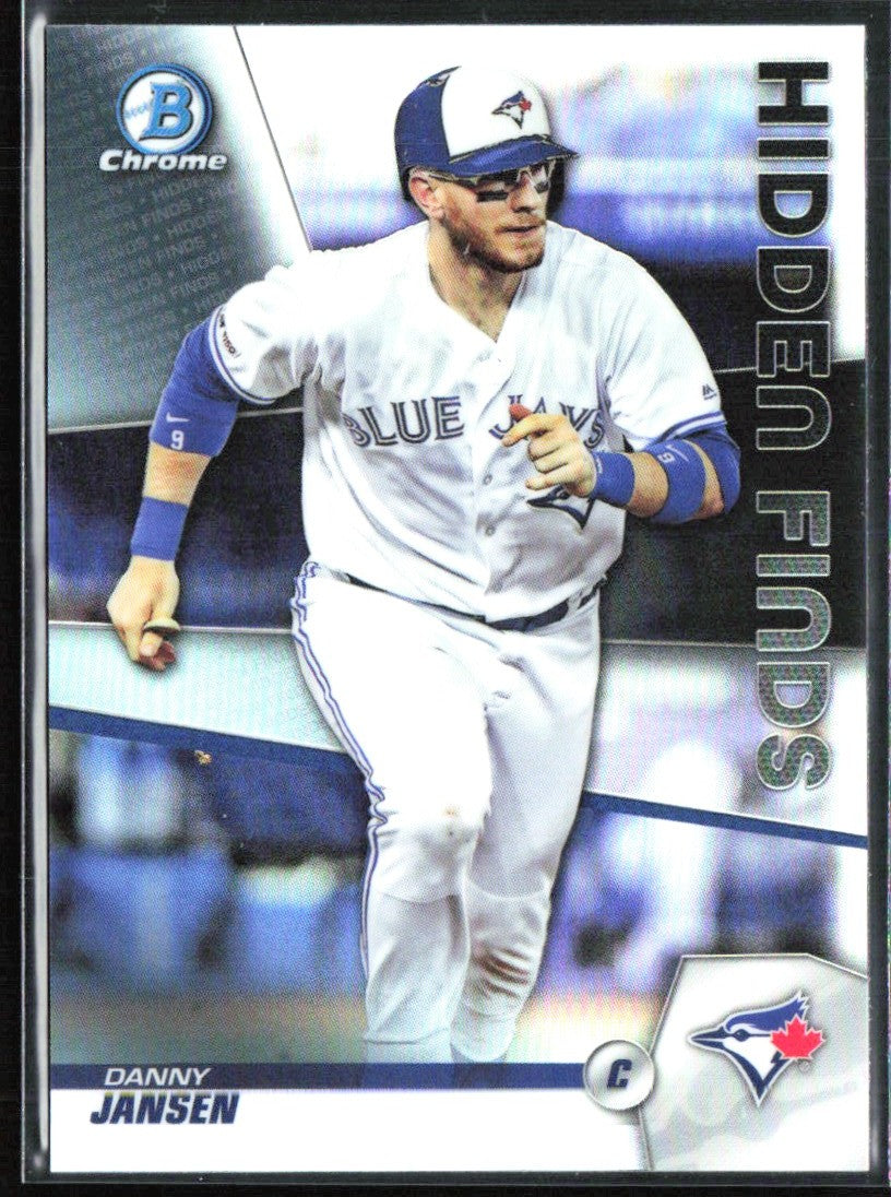 Danny Jansen 2020 Bowman Chrome Hidden Finds #HF-DJ Toronto Blue Jays