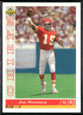 Joe Montana 1993 Upper Deck #460 Kansas City Chiefs