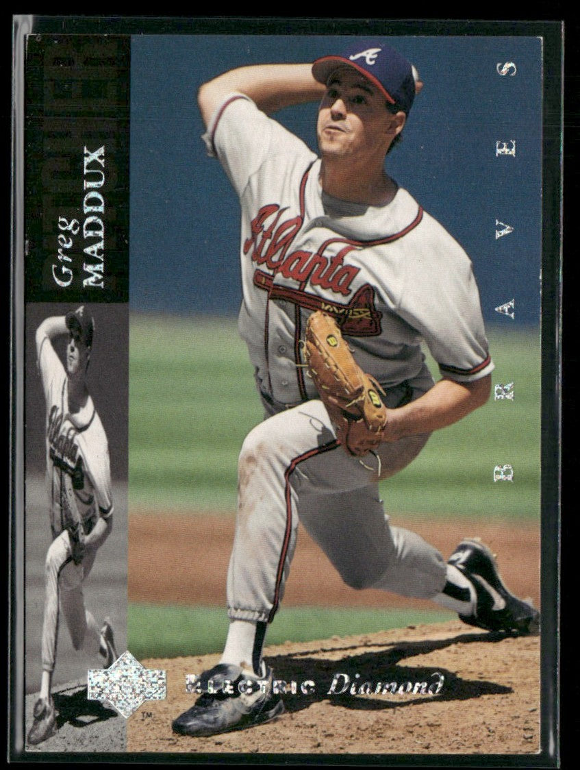 Greg Maddux 1994 Upper Deck Electric Diamond #320 Atlanta Braves
