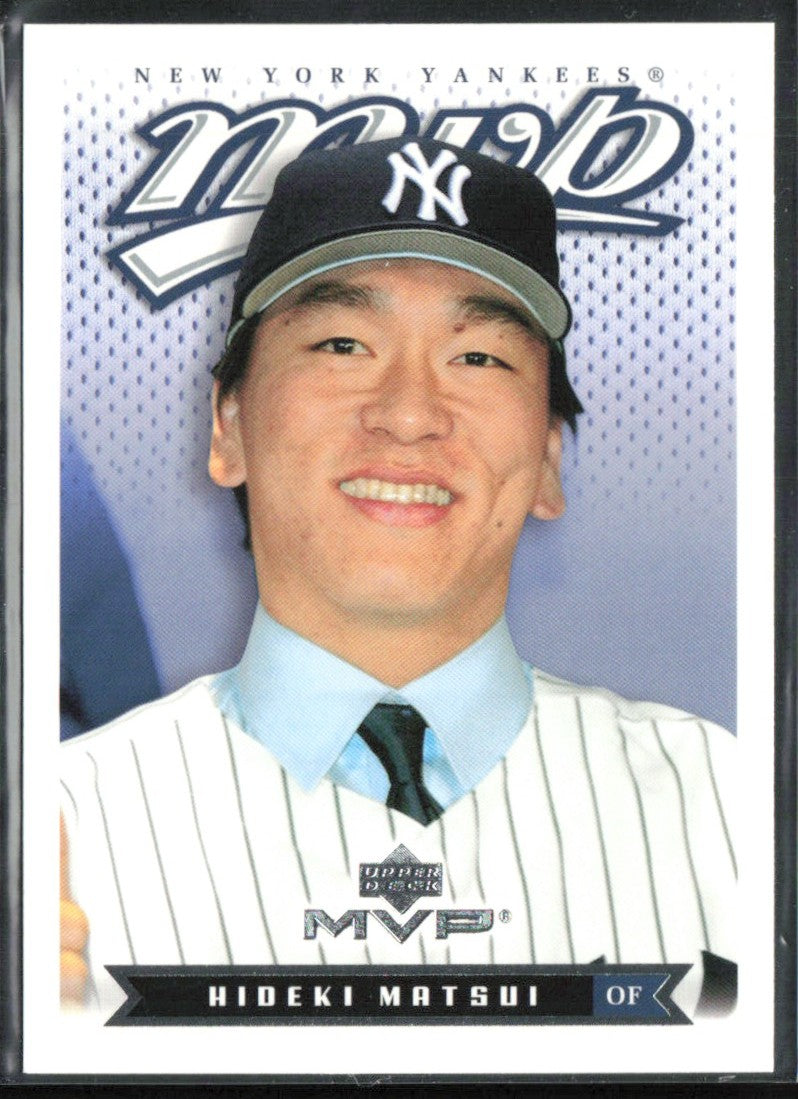 Hideki Matsui 2003 Upper Deck MVP RC #141 New York Yankees