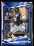 Kevin Parada 2022 Panini Elite Extra Edition Aspirations Blue /349 #11